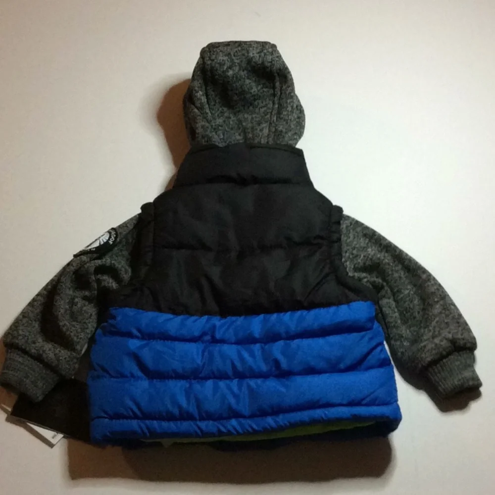 Weatherproof  Jacket 12M Royal Blue Black NWT